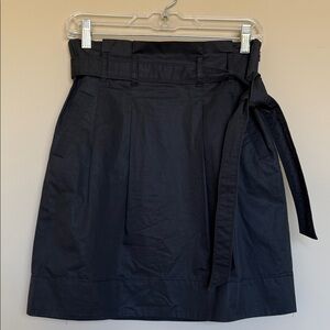 Ann Taylor Black Skirt with Belt